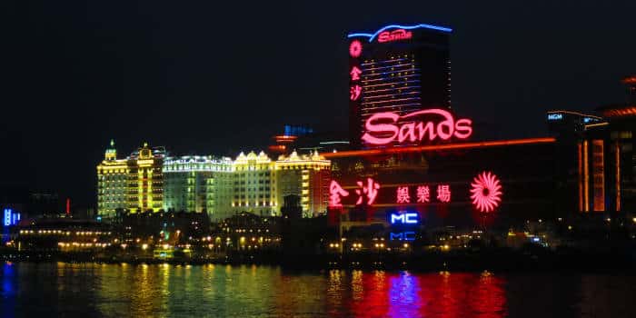 ทราบหินทรายจีนชำระหนี้ 10,000 ล้านดอลลาร์ถึง Las Vegas Sands ก่อนกำหนด 3 ปี