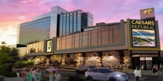 Caesars Entertainment จะเปลี่ยน Harveys Lake Tahoe เป็นโรงแรมและคาสิโน Caesars Republic Lake Tahoe